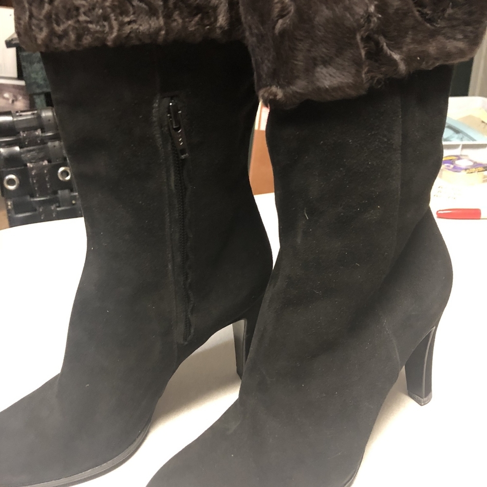 Vintage CoCo Chanel black boots